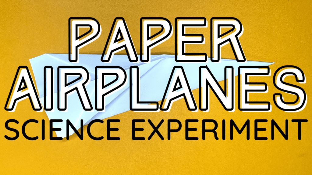 hypothesis for paper airplane distance