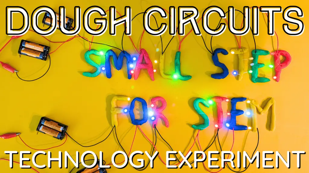 conductive dough circuits technology experiment for kids